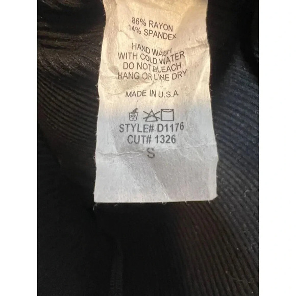 Naked wardrobe black ribbed sweater tank midi dress high neck size SMALL - Picture 5 of 6